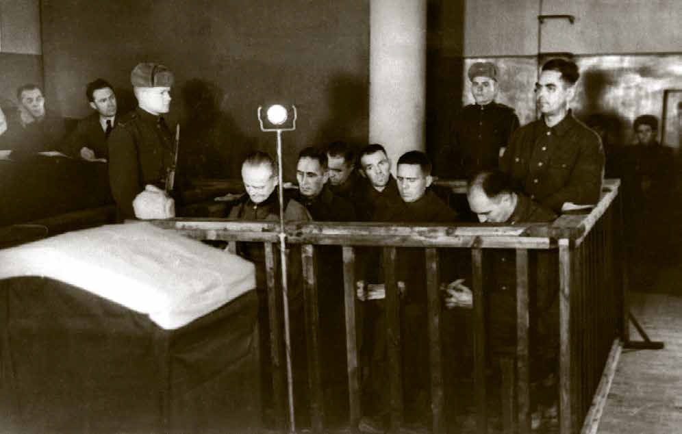 Подсудимые на Николаевском открытом судебном процессе