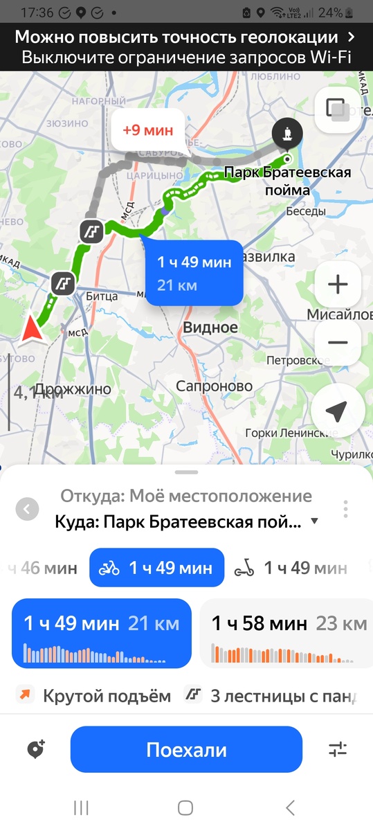 Собственно, маршрут.