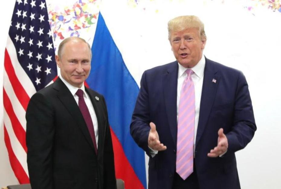 Путин и Трамп. Источник изображения: сайт yandex.by/images