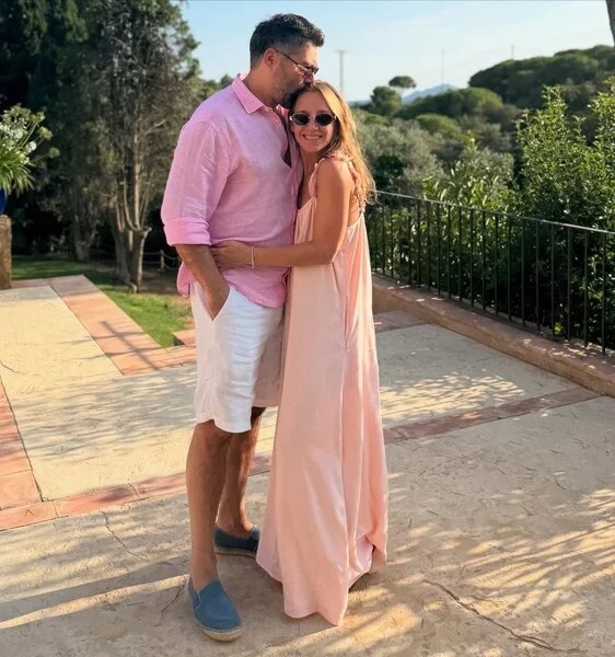    Юлия Ковальчук с Алексеем Чумаковым / фото: соцсети