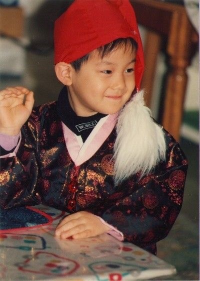 Детское фото Ким Бома