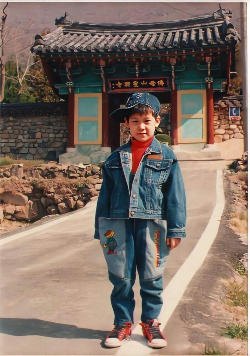 Детское фото Ким Бома