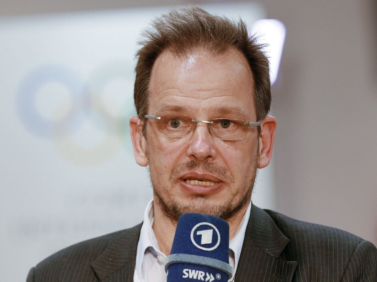    Журналист телеканала ARD Хайо Зеппельт© РИА Новости / Антон Денисов