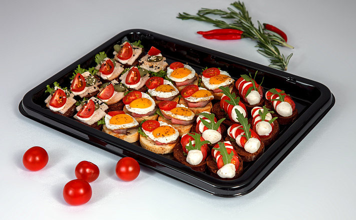 Набор брускетт для фуршета (24 шт.)