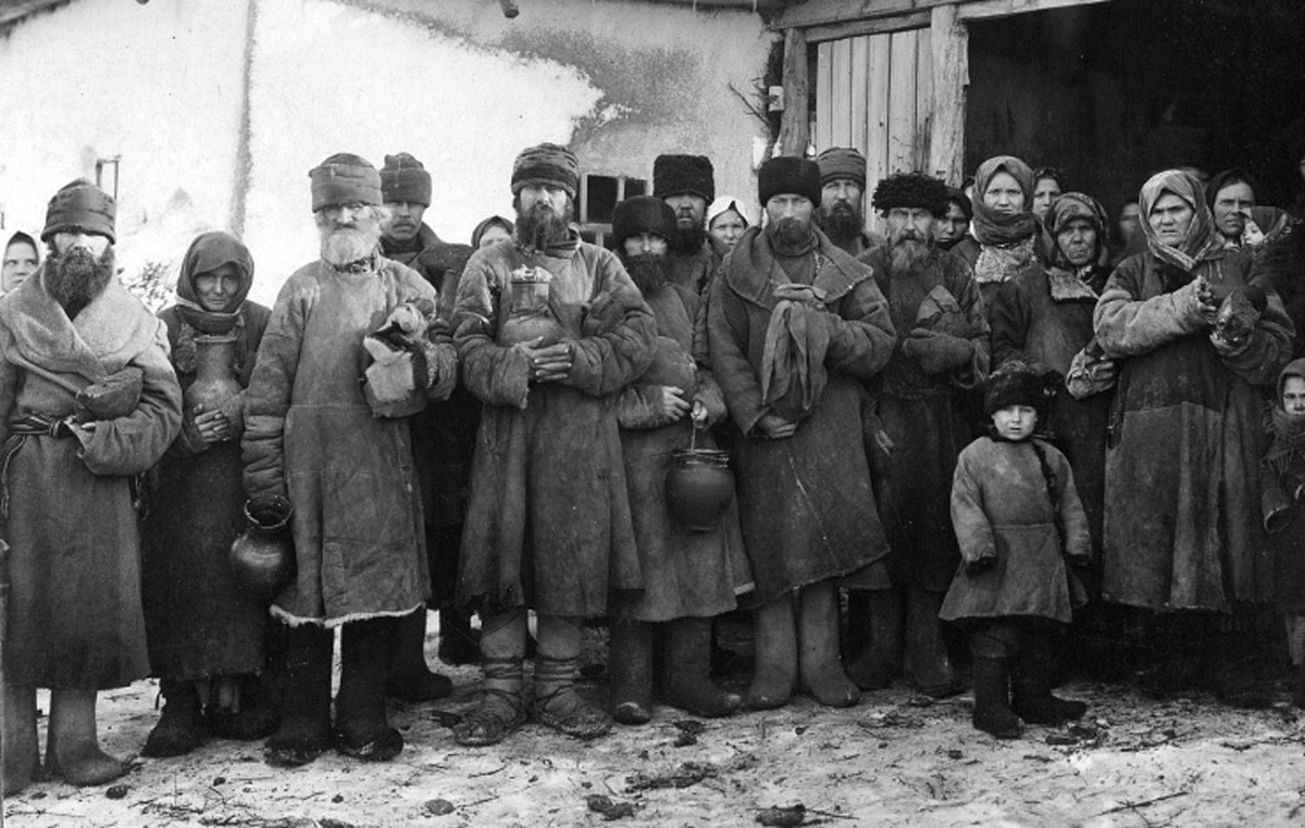 Примерно так выглядели крестьяне того времени