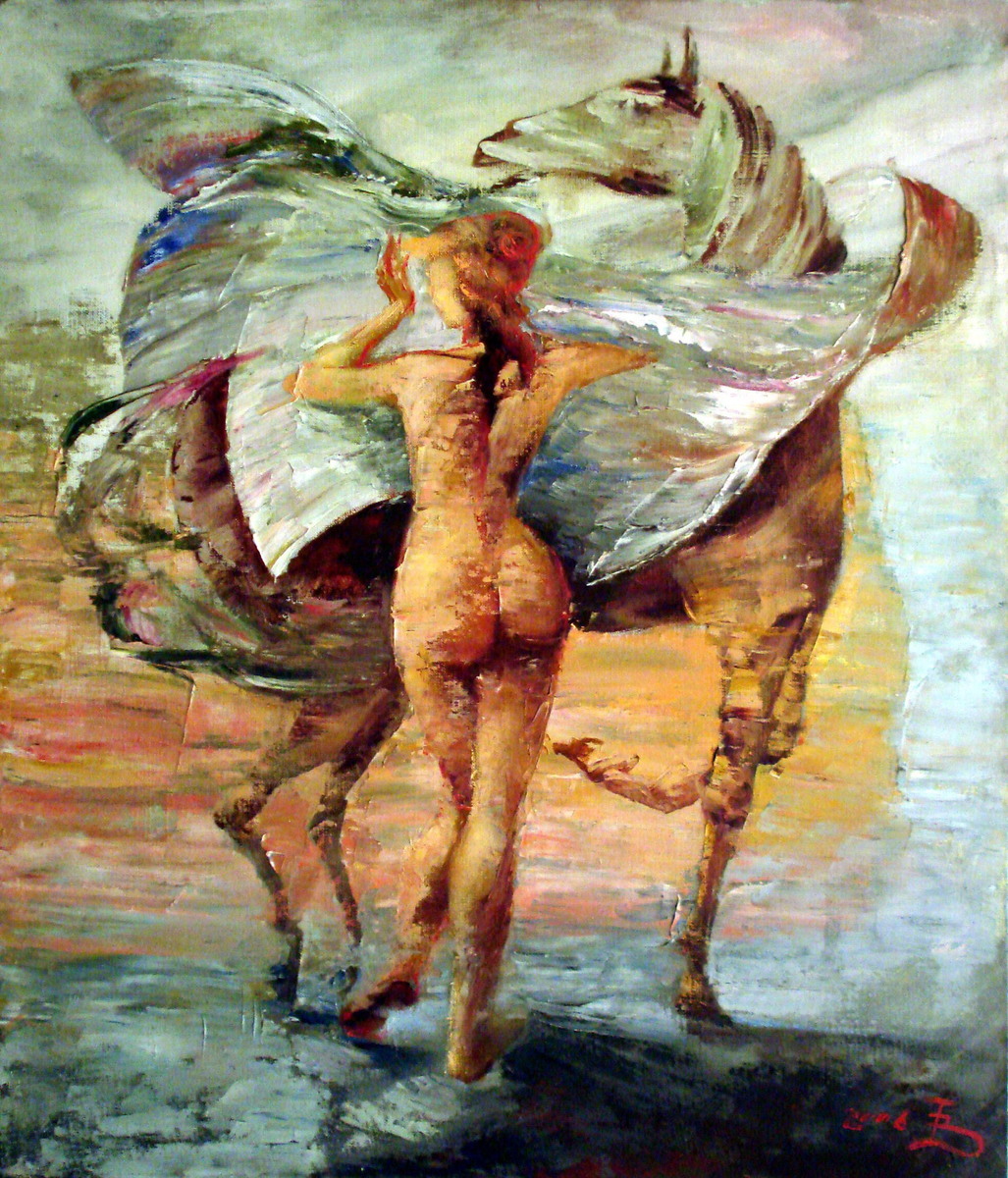 © Владимир Бородин. Восход. Холст, масло. 70 х 60см. 2006г.