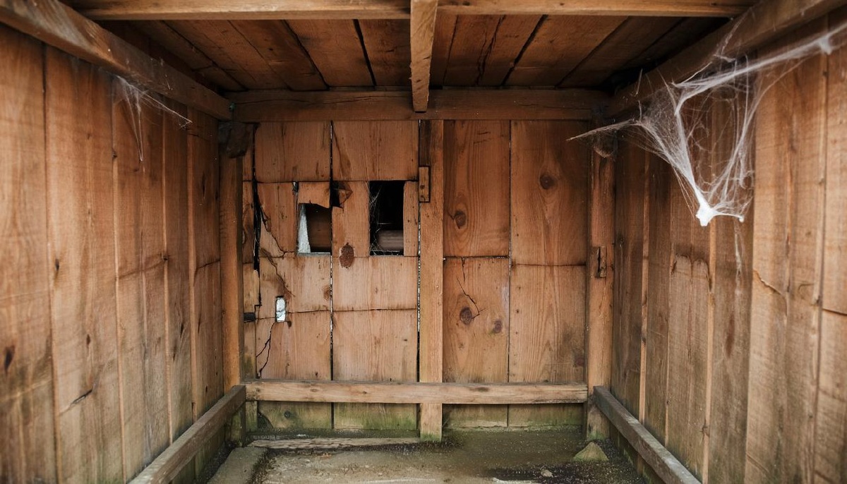 Такой курятник опассен для здоровья кур