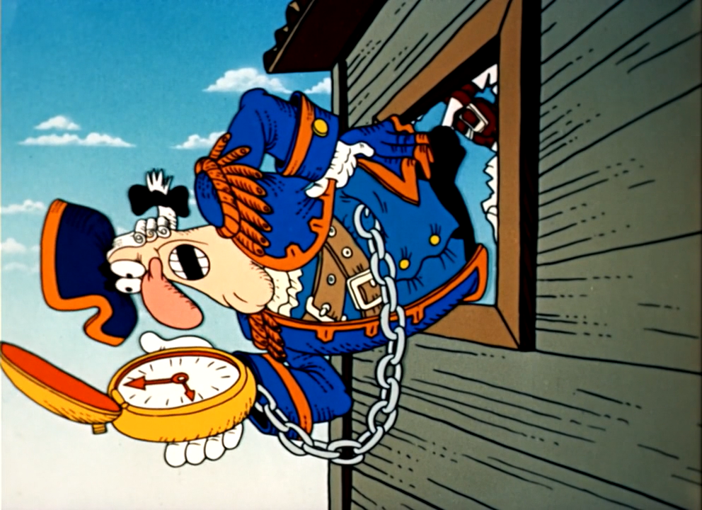 Кадр из мультфильма «Остров сокровищ» (1988)