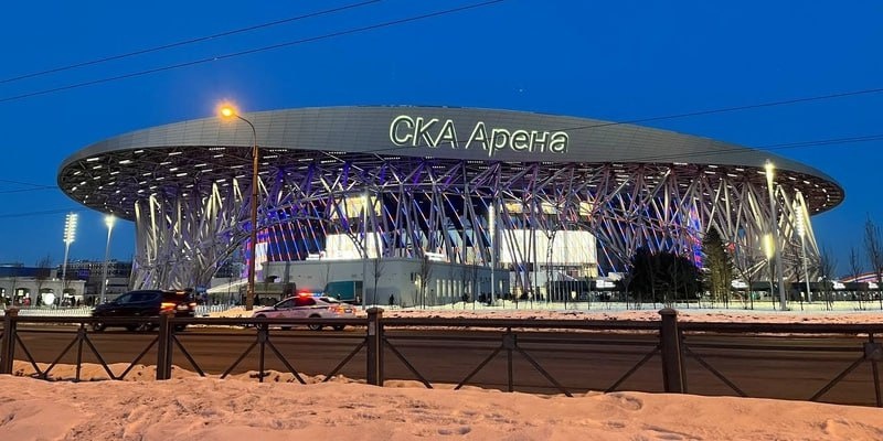 "СКА Арена" Санкт-Петербург. Фото tgstat.ru.