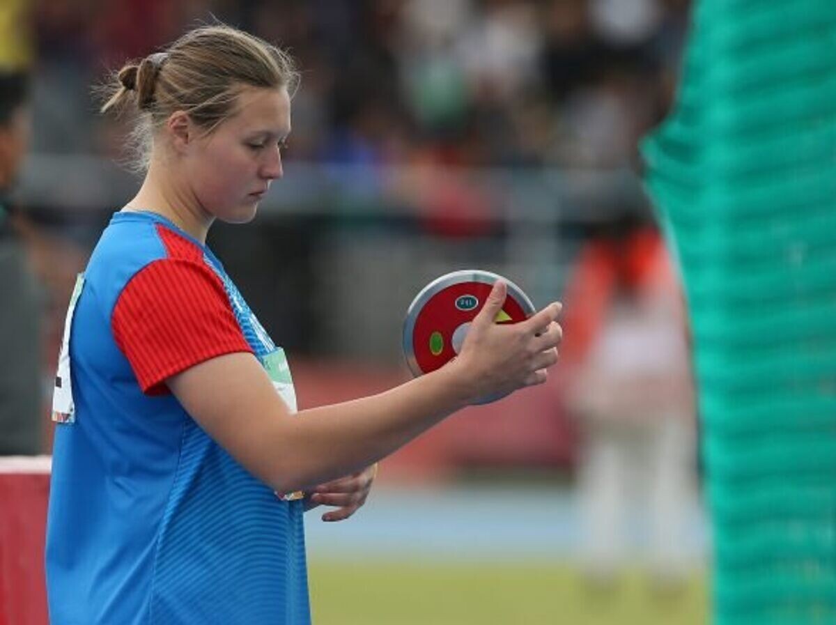    Российская метательница диска Виолетта Игнатьева© Официальный сайт олимпийской сборной России