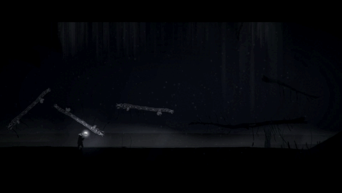 Gif картинка "Силы духовного мира на дне реки"