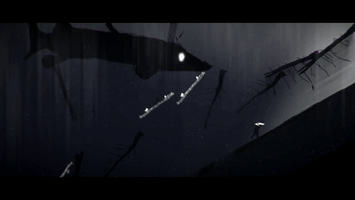 Gif картинка "Хищник остался без добычи"