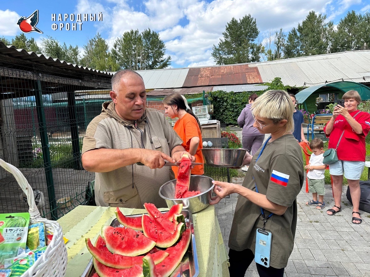 Подготовка перед угощением животных
