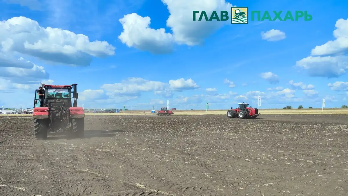 Фото: © Артем Борисов / Glavpahar.ruОтечественная сельхозтехника в полях (фото иллюстративное)