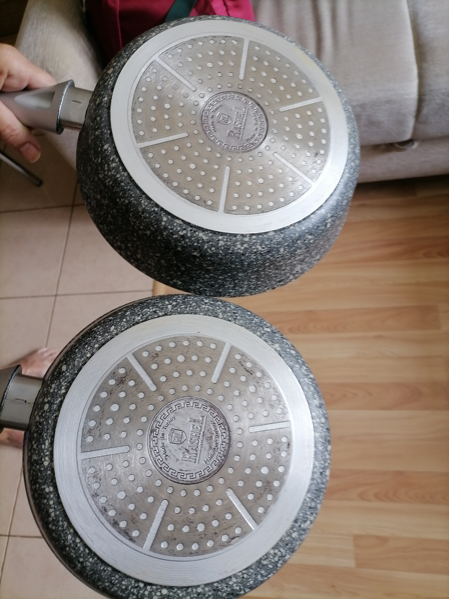 Результат применения средства от нагара. 