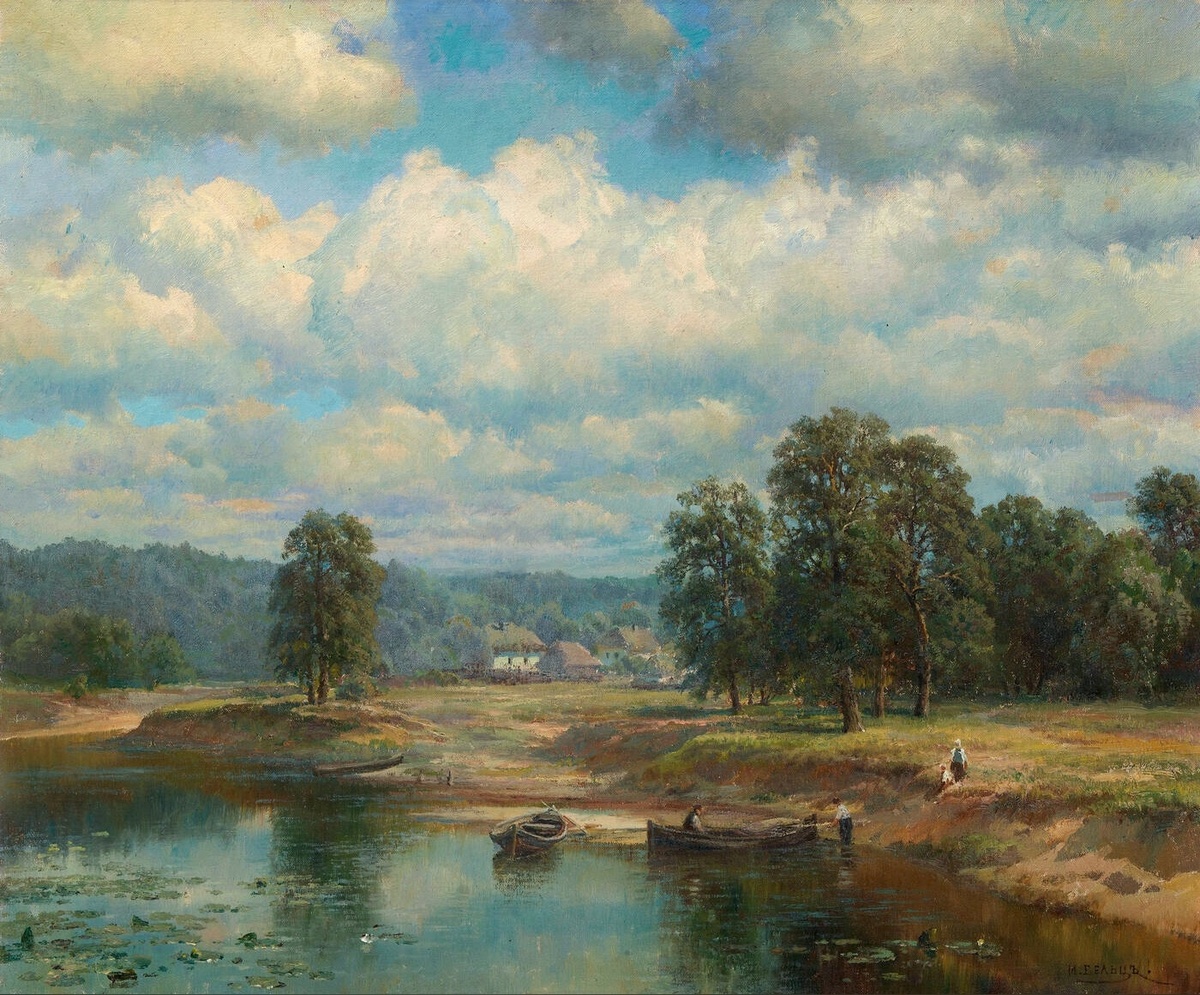 И.А.Вельц. У реки.