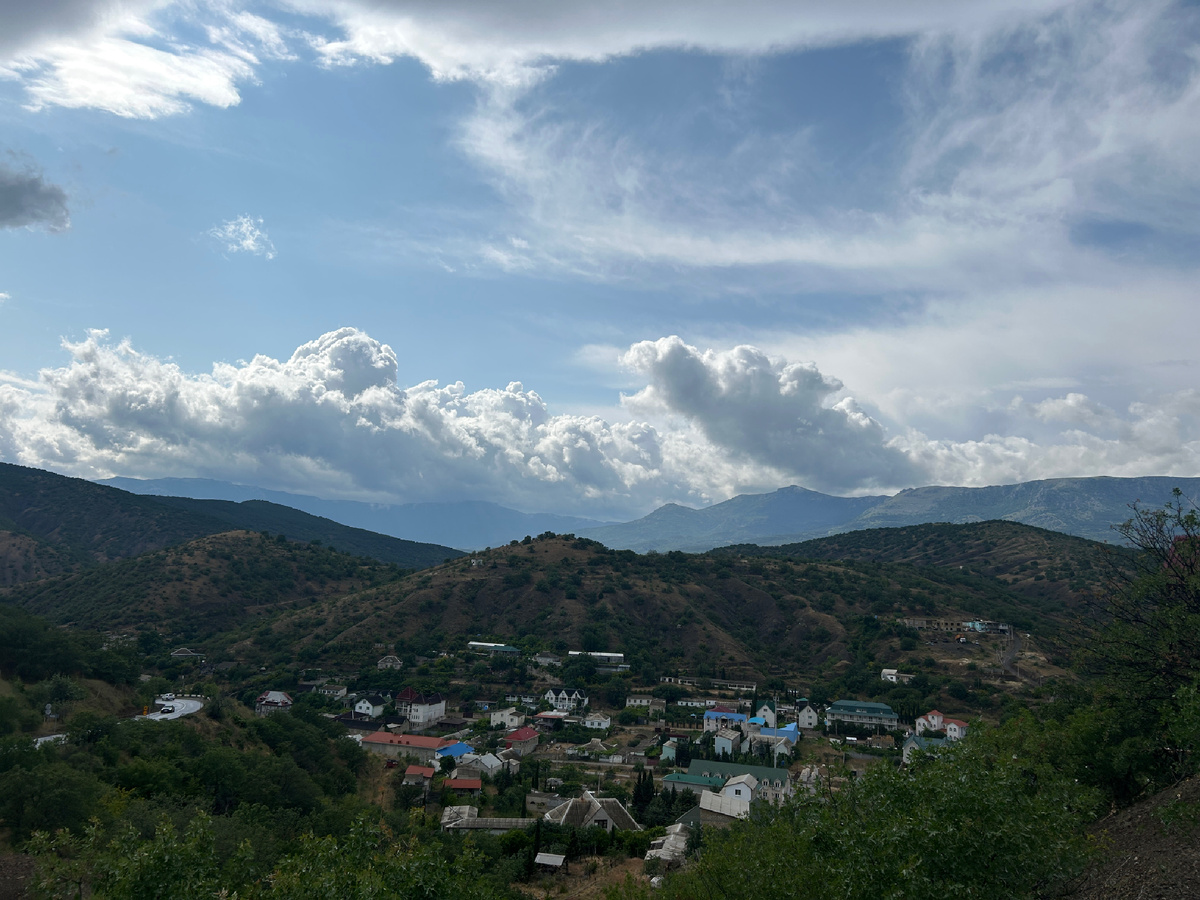 На перевале