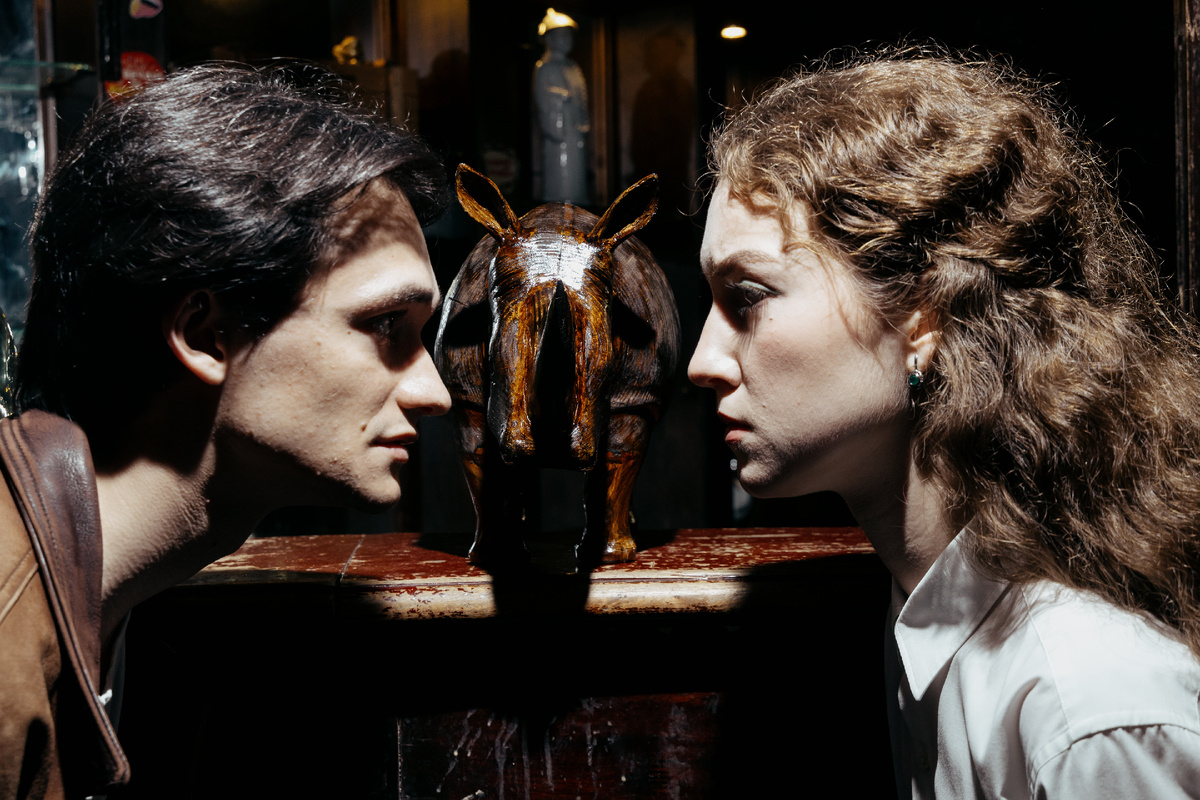 Спектакль «Влюбленный носорог». Фото:  Театр-фестиваль «Балтийский дом»