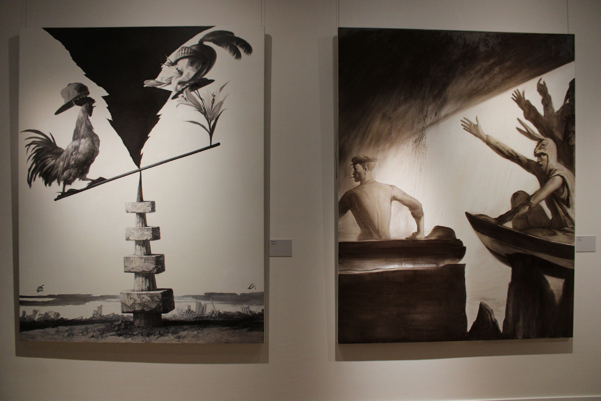 Выставка «Готический ампир. От гравюры к гризайлю». Фото автора канала