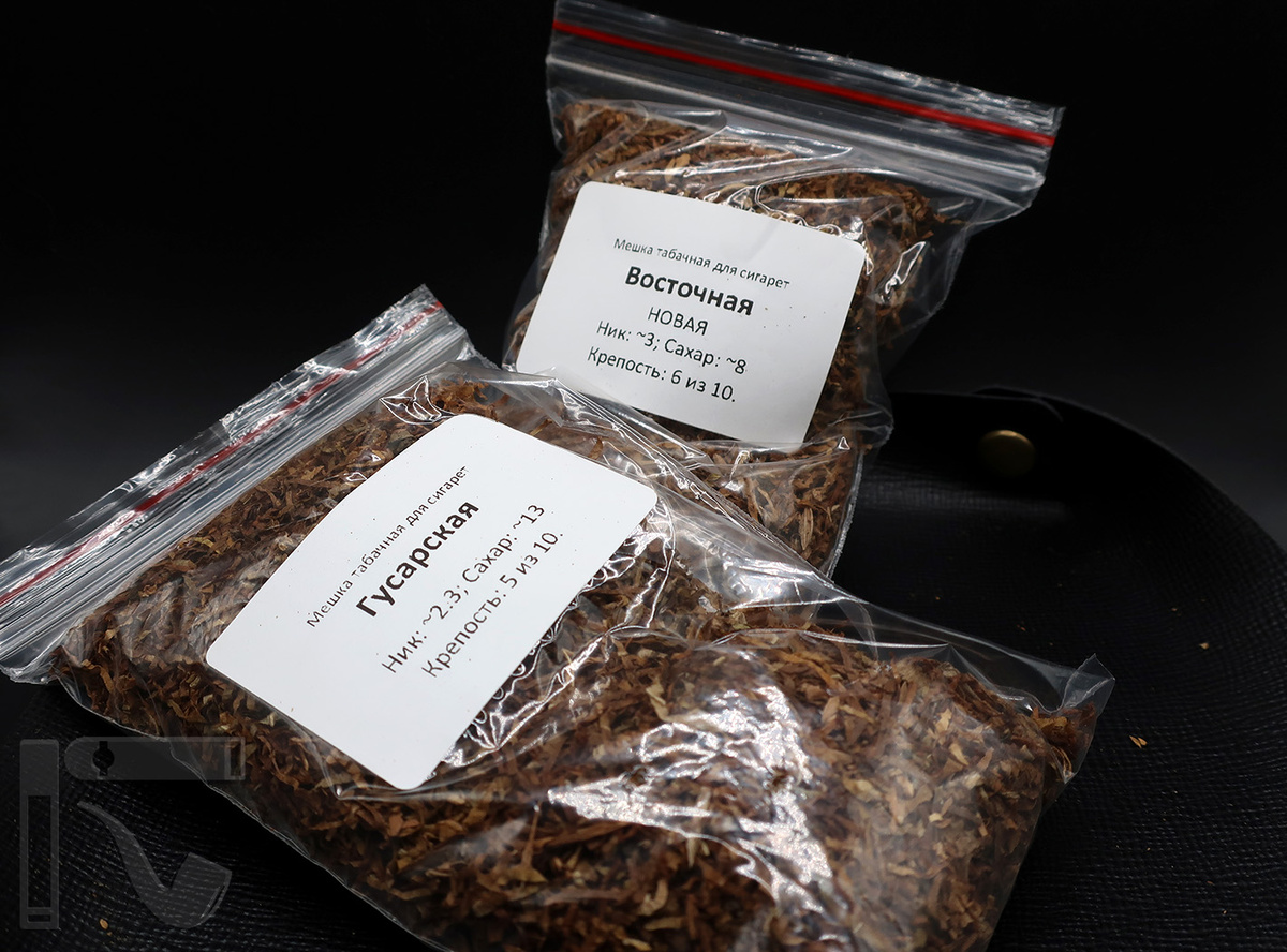 Развесной табак от PiterTabak. Фото:©канал "Уголок Курильщика"