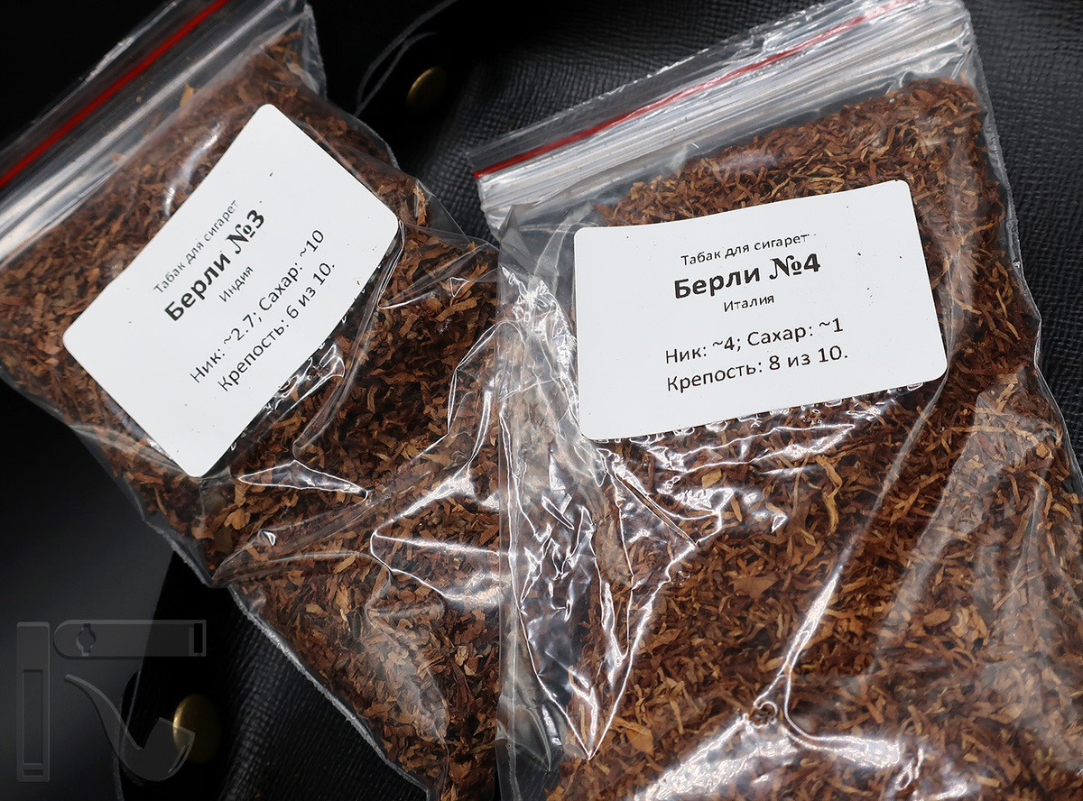 Развесной табак от PiterTabak. Фото:©канал "Уголок Курильщика"