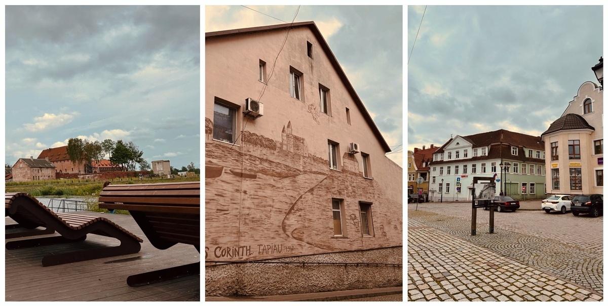 Пасмурный день идеально подходит для прогулки по улицам города. Набережная, ул. Горная и площадь Победы