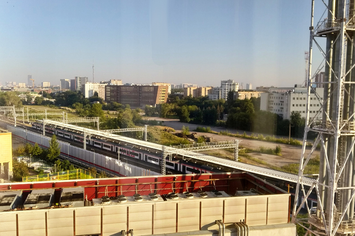 Пл. Митьково "МЦД-3" в июле-августе 2025 года, фото автора
