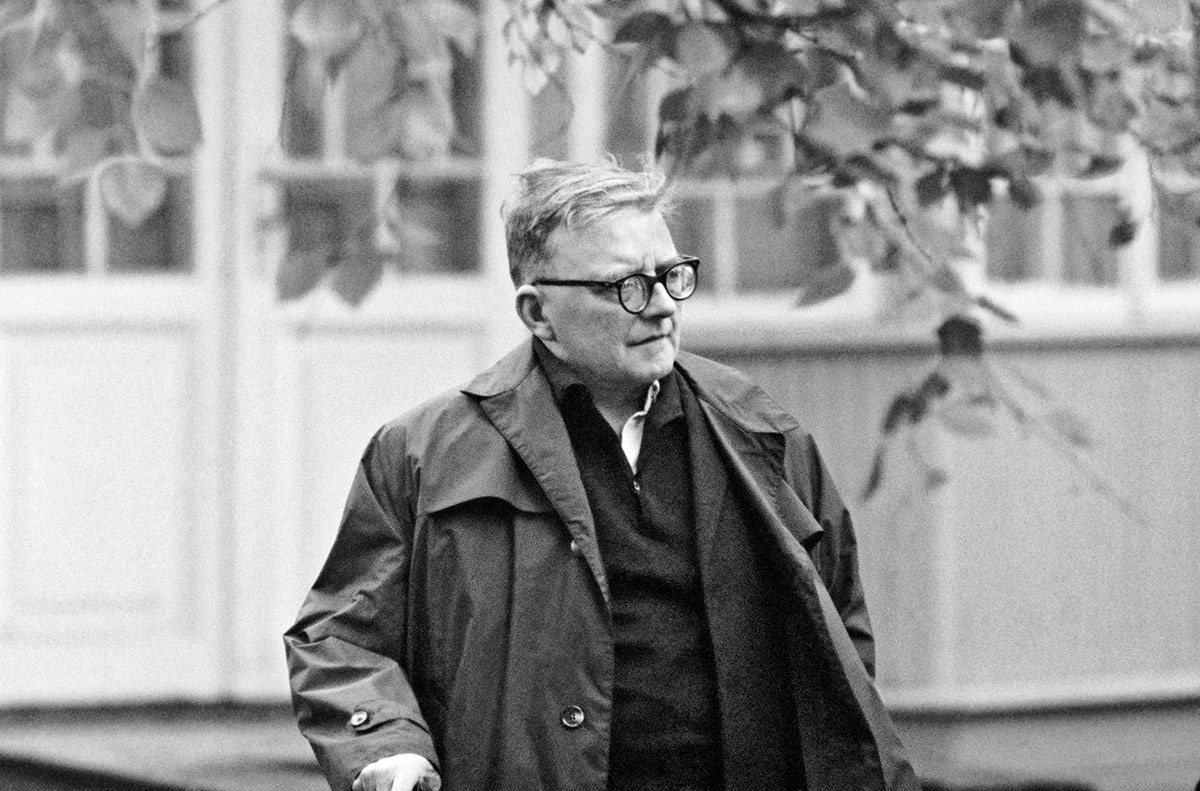 Дмитрий Дмитриевич Шостакович. 24.09.1970 год. Фото: Олег Макаров. Фотохроника РИА Новости