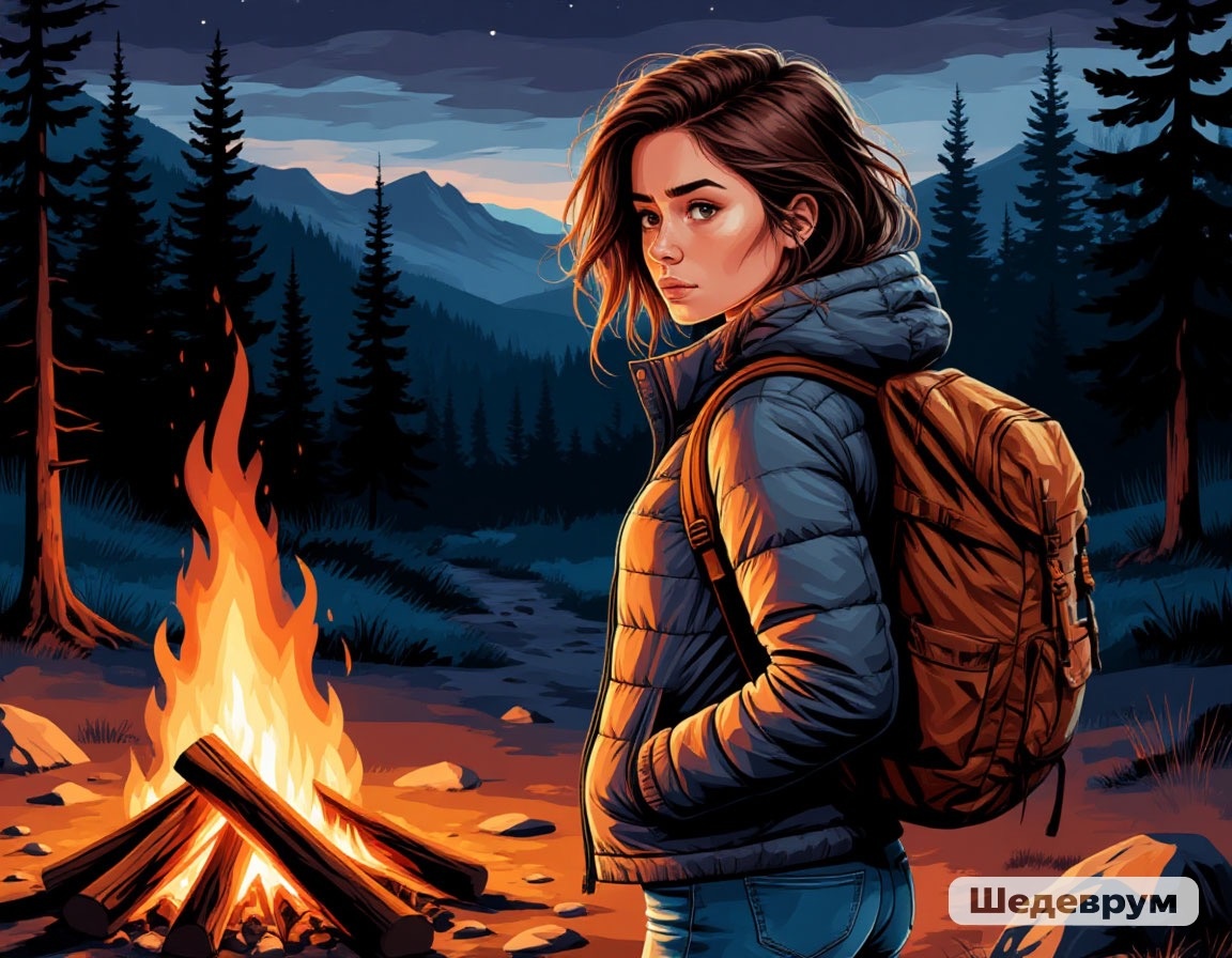 Главная героиня от Шедеврума по моему запросу.