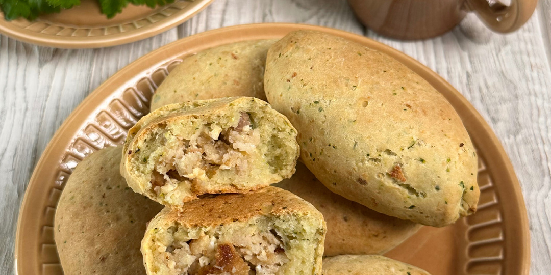 Пирожки на кабачковом тесте