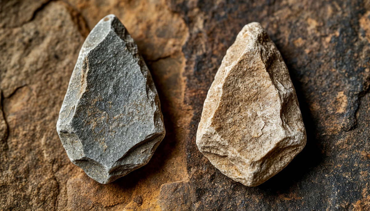 Скребки, свойственные Homo erectus.