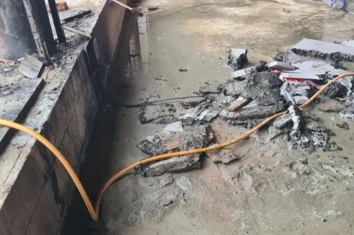    Омская прокуратура проводит проверку после пожара в СКК имени Блинова