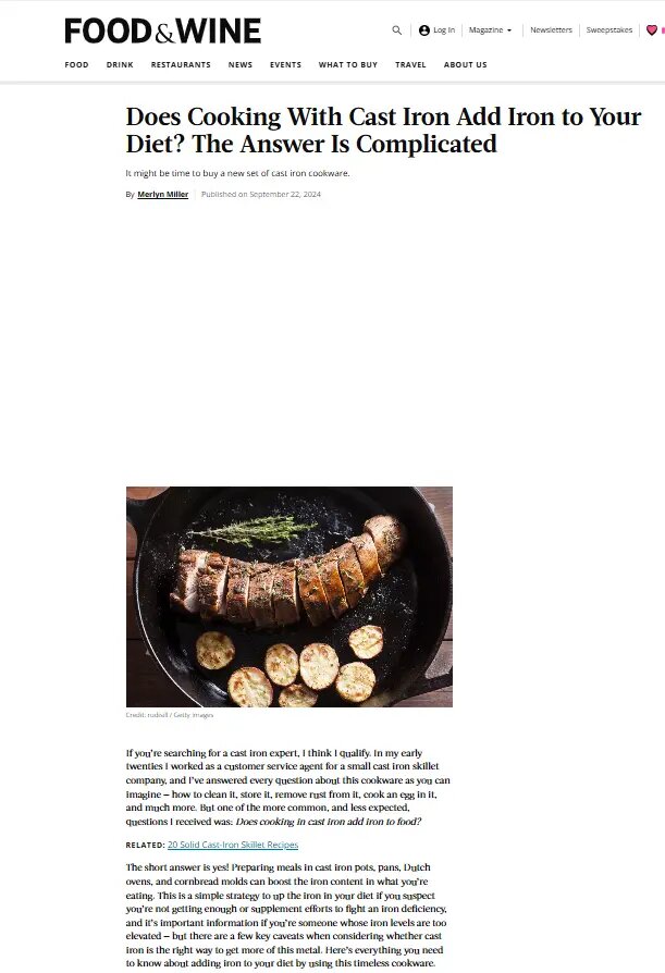    Фото: страница сайта foodandwine.com
