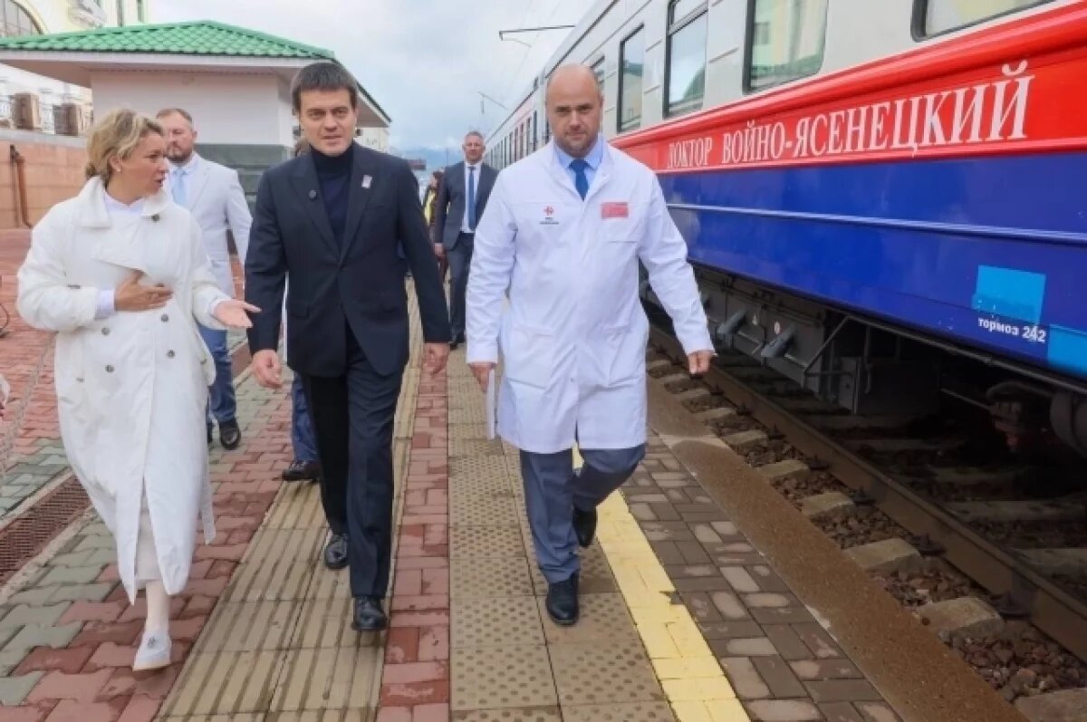    В Красноярском крае 18 млн рублей выделили на обновление «Поезда здоровья»