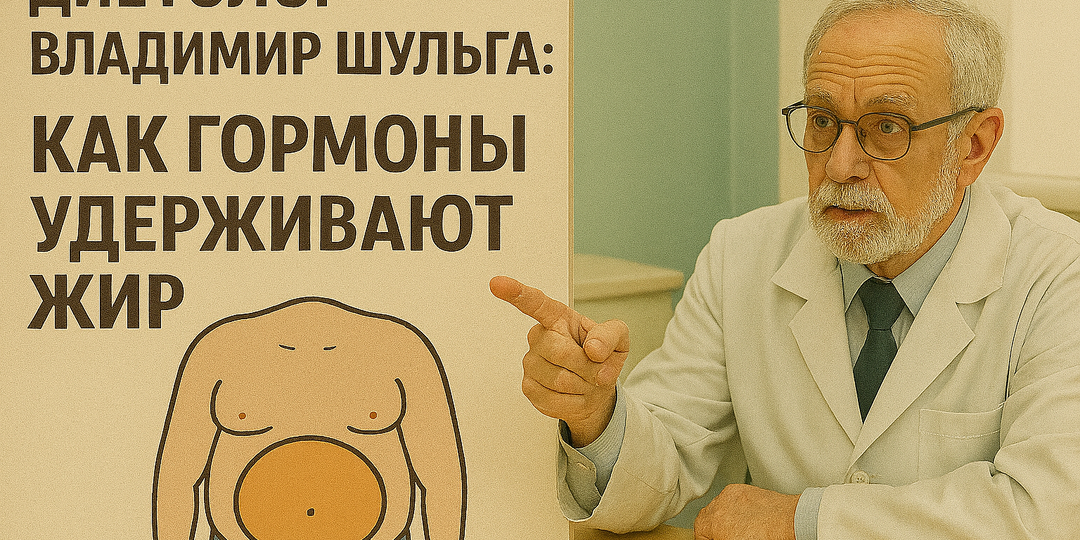 “Худею, а жир держится мёртвой хваткой”: Диетолог Шульга объяснил, почему гормоны охраняют жир, как золото, и что с этим делать