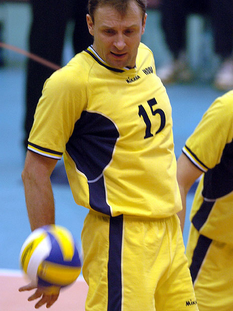    Юрий Чередник в марте 2006 года / фото: belogorievolley.ru