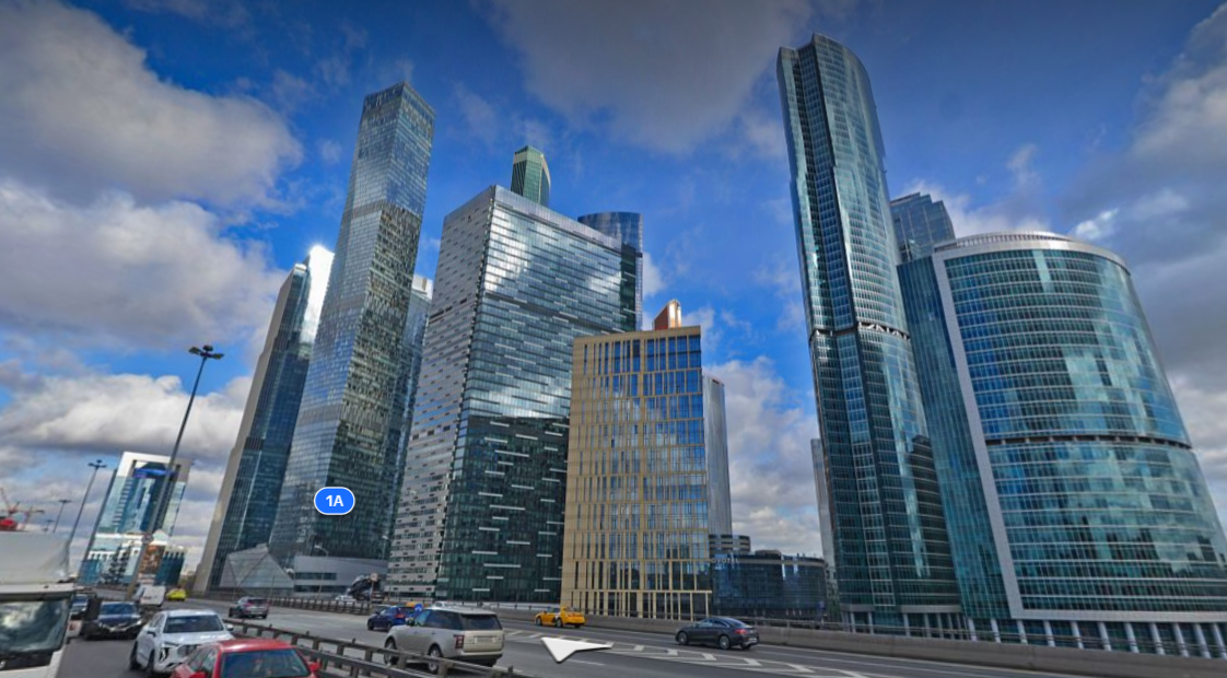    Москва-Сити. Фото: Яндекс Панорама