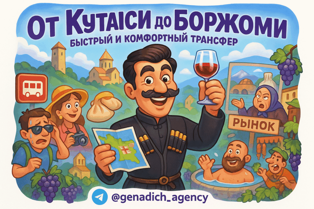    От Кутаиси до Боржоми: быстрый и комфортный трансфер genadich