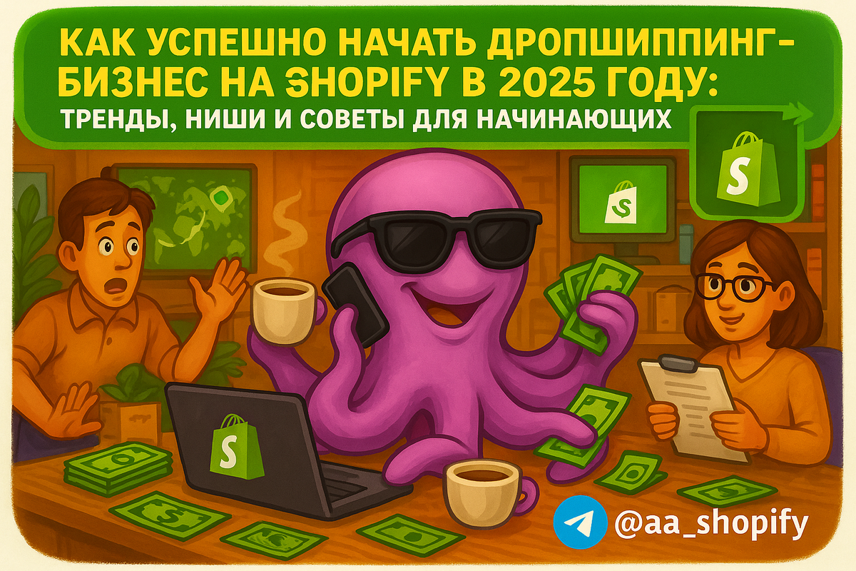    Как успешно начать дропшиппинг-бизнес на Shopify в 2025 году: тренды, ниши и советы для начинающих предпринимателей aa_ecom
