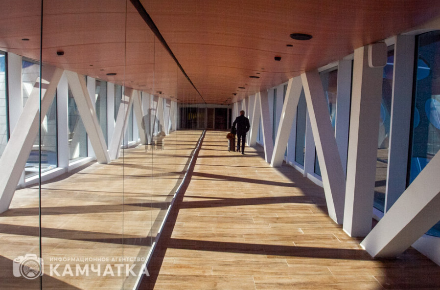 Фото: В новом терминале аэропорта Петропавловск-Камчатский (Елизово) / ИА «Камчатка»