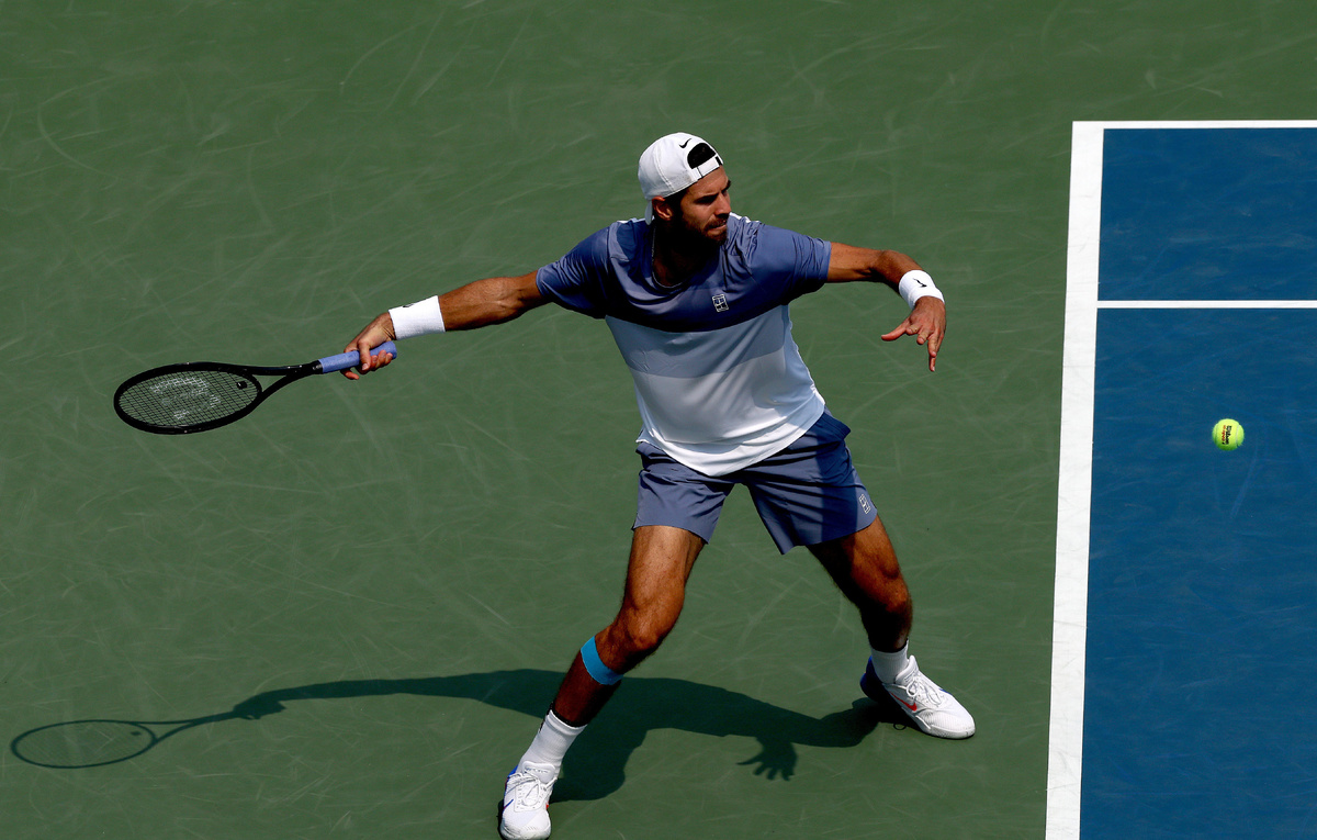    Карен Хачанов  Matthew Stockman/Getty Images