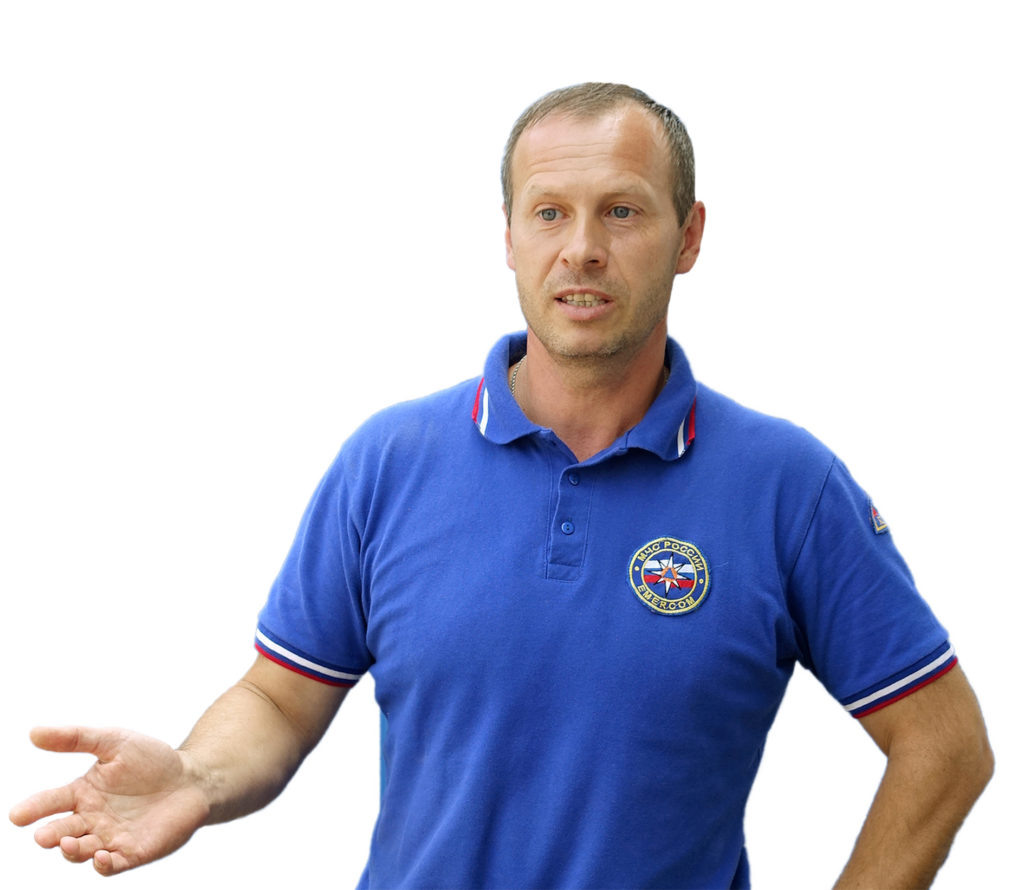    Денис Торкунов начальник МКУ «Аварийно-спасательная служба». Евгения Орлова