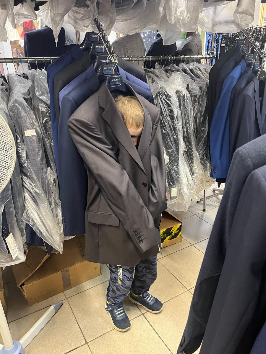 в шоке от примерок