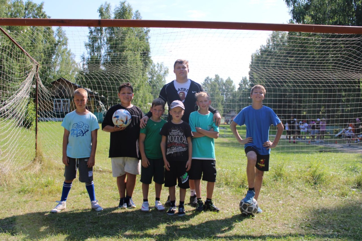 Сборный отряд школьников Богучанского округа