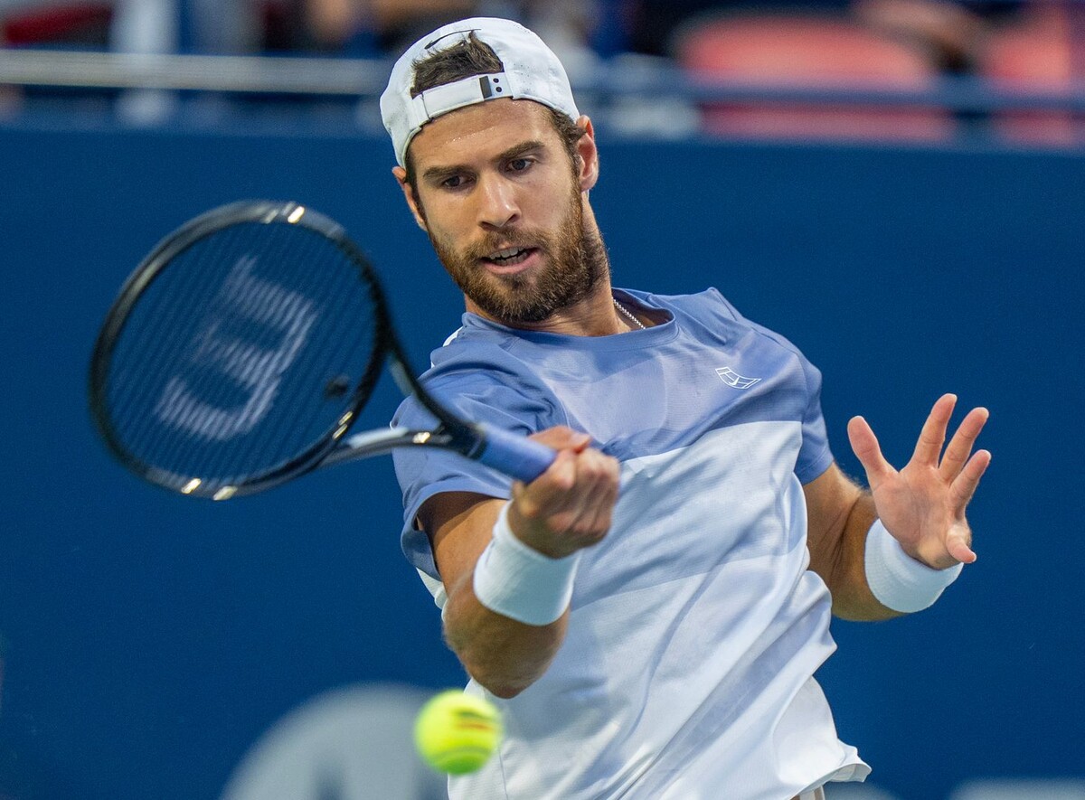    Карен Хачанов / Источник: © Frank Gunn/Keystone Press Agency/Global Look Press