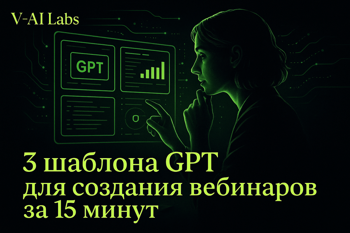    Создайте вебинары за 15 минут с помощью этих шаблонов GPT