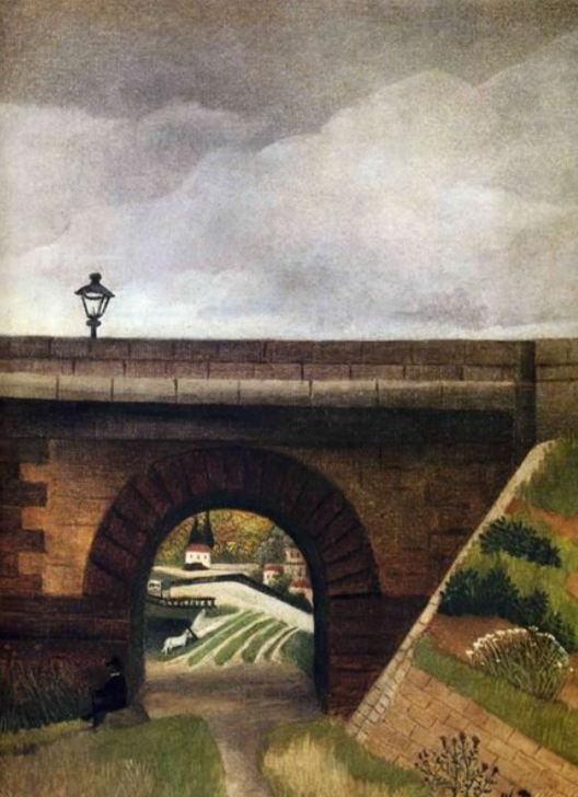 Анри Руссо. Мост. 1895. репродукция