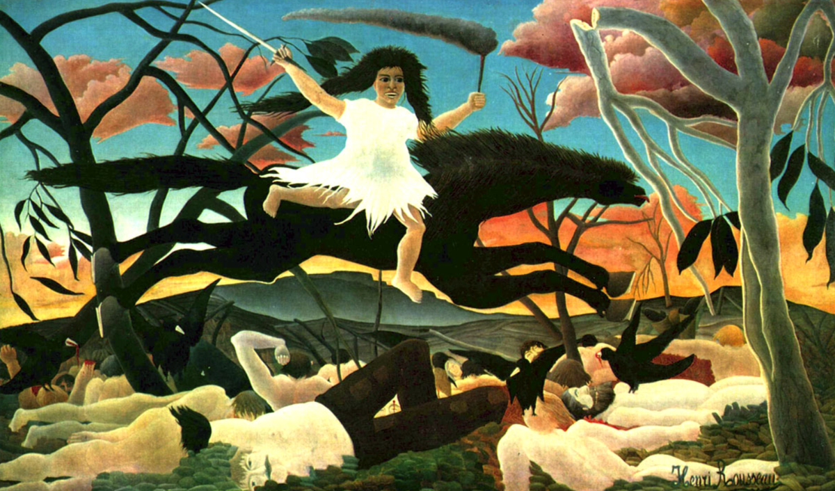 Анри Руссо. Война. 1894