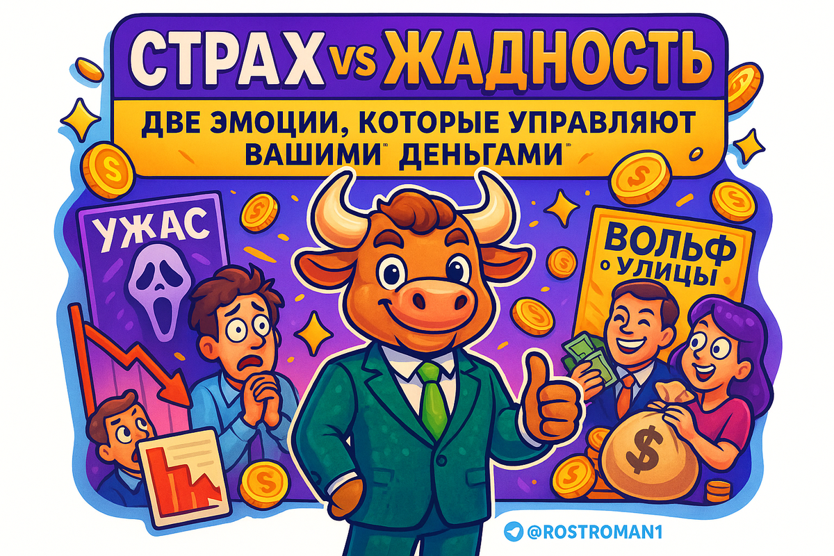    Страх и жадность в трейдинге как управлять эмоциями чтобы не потерять деньги и выйти в плюс РоСТ | Роман о Системном Трейдинге