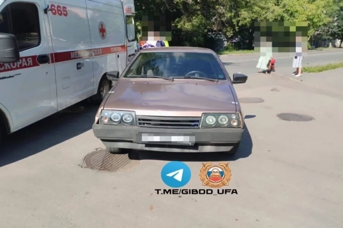    В Уфе молодой водитель ВАЗа сбил 15-летнего велосипедиста